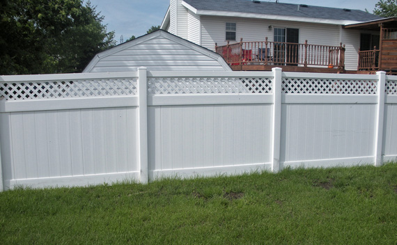 outdoor residential fencing
